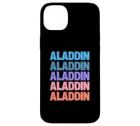 Funny Modern Repeated Text Design Aladdin Carcasa para iPhone 14 Plus