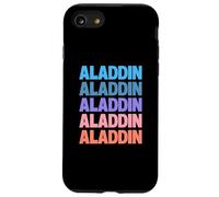 Funny Modern Repeated Text Design Aladdin Carcasa para iPhone SE (2020) / 7/8