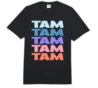 Funny Modern Repeated Text Design First Name Tam Comfort Colors Adult Heavyweight T-Shirt