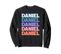 Funny Modern Repetitive Text Design First Name Daniel Sudadera