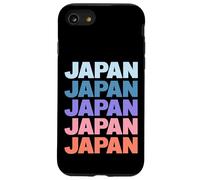 Funny Modern Repetitive Text Design Japan Japanese Carcasa para iPhone SE (2020) / 7/8