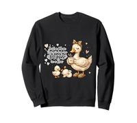 Funny Mom Just a Mom Trying to Keep Her Ducks Humor Sudadera