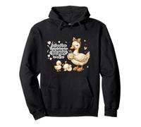 Funny Mom Just a Mom Trying to Keep Her Ducks Humor Sudadera con Capucha