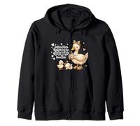 Funny Mom Just a Mom Trying to Keep Her Ducks Humor Sudadera con Capucha