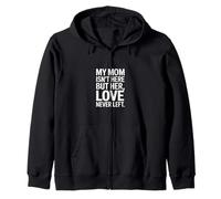 Funny Mom Love Never Left Emocional Dicho Sudadera con Capucha