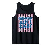 Funny Mom Quote Mommin AIN’t Easy Meme Camiseta sin Mangas