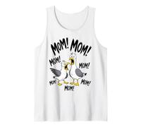 Funny Mom Seagull Mothers Day Humor Mama Bird Camiseta sin Mangas