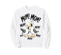 Funny Mom Seagull Mothers Day Humor Mama Bird Sudadera