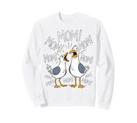 Funny Mom Seagull Mothers Day Humor Mama Bird Sudadera