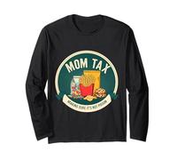 Funny Mom Tax Making Sure It's Not Poison Día de la Madre Mamá Manga Larga