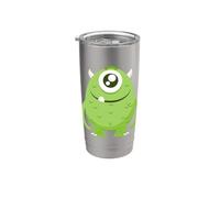Funny Monster Tee shirt, Halloween Monster Graphic Design Vaso térmico de acero inoxidable de doble pared