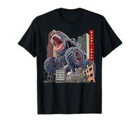 Funny Monster Truck Offroad Kaiju Monstruo Japonés Camiseta