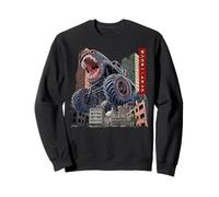 Funny Monster Truck Offroad Kaiju Monstruo Japonés Sudadera