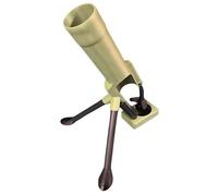Funny Mortar Beer Bottle Opener Push Down Bottle Opener for Beer and Soda Bottles Hands Free Beer Cap Launcher Bar Accessories Gift for Men Home Party Decor(Light green)