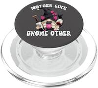 Funny Mothers Day GNOME Saying For Wine Mom and Cat Lover PopSockets PopGrip para MagSafe