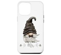 Funny Mr & Mrs GNOME For Matching Couples with GNOME Groom Carcasa para iPhone 12 Pro MAX