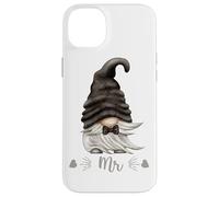 Funny Mr & Mrs GNOME For Matching Couples with GNOME Groom Carcasa para iPhone 14 Plus