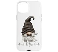 Funny Mr & Mrs GNOME For Matching Couples with GNOME Groom Carcasa para iPhone 15 Plus
