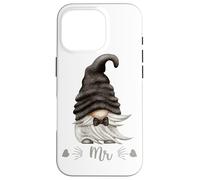 Funny Mr & Mrs GNOME For Matching Couples with GNOME Groom Carcasa para iPhone 16 Pro