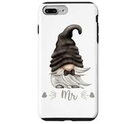 Funny Mr & Mrs GNOME For Matching Couples with GNOME Groom Carcasa para iPhone 7 Plus/8 Plus