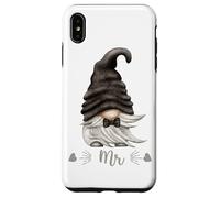 Funny Mr & Mrs GNOME For Matching Couples with GNOME Groom Carcasa para iPhone XS MAX
