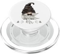 Funny Mr & Mrs GNOME For Matching Couples with GNOME Groom PopSockets PopGrip para MagSafe