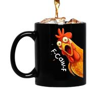 Funny Mug - Funny Coffee Cups | Fun Coffee Mugs Drinking Cups, Water Coffees Cup Novelty Mugs, 350ml Chicken Ceramic Drinkware For Women Birthday Home Office School Dorm Hot Cold Tea Milk Water