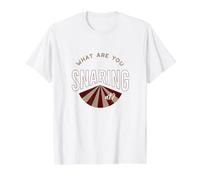 Funny Music Pun ¿Qué estás atrapando Camiseta gráfica económica, Hombre, Blanco, M