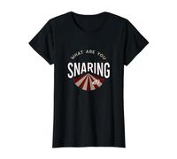 Funny Music Pun ¿Qué estás atrapando Camiseta gráfica económica, Mujer, Negro, M