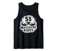 Funny Mustache Lover Beard Facial Hair Mustache Ride Camiseta sin Mangas