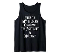 Funny Mutated Mutant Costume Radiated Halloween Alien Mutant Camiseta sin Mangas