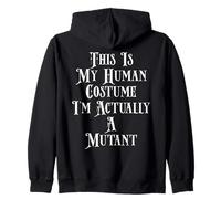 Funny Mutated Mutant Costume Radiated Halloween Alien Mutant Sudadera con Capucha