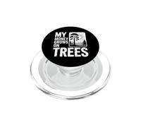 Funny My Money Grows On Trees Diciendo Gráfico PopSockets PopGrip para MagSafe