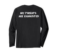 Funny My Parents Are Exhaustos For Cansed Moms And Dads Manga Larga