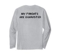 Funny My Parents Are Exhaustos For Cansed Moms And Dads Manga Larga