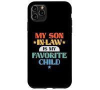 Funny My Son In-Law Favorite Child Retro Family Joke Carcasa para iPhone 11 Pro MAX