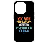 Funny My Son In-Law Favorite Child Retro Family Joke Carcasa para iPhone 14 Pro