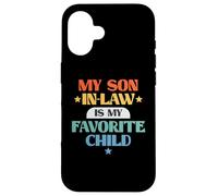 Funny My Son In-Law Favorite Child Retro Family Joke Carcasa para iPhone 16