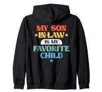 Funny My Son In-Law Favorite Child Retro Family Joke Sudadera con Capucha