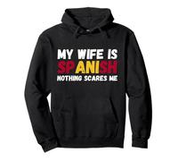 Funny My Wife Is Spanish, Orgulloso españa Herencia Sudadera con Capucha