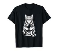 Funny Mystic Cat - Bola de Cristal adivinación Camiseta