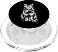 Funny Mystic Cat - Bola de Cristal adivinación PopSockets PopGrip para MagSafe