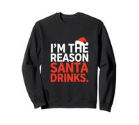 Funny Naughty List Navidad Humor Adulto Navidad Arrepentirse Nada Sudadera