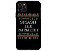 Funny Navidad Feminista Anti Patriarcado Suéter Feo Style Carcasa para iPhone 11 Pro MAX