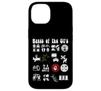 Funny Nerd Iconic Pop Rock Bandas de los años 60 Blanco Carcasa para iPhone 14