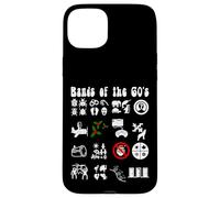 Funny Nerd Iconic Pop Rock Bandas de los años 60 Blanco Carcasa para iPhone 15 Plus