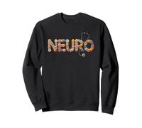 Funny Neuro Nurse Escuela de Enfermería Cottagecore Squad Wellness Sudadera