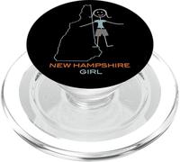 Funny New Hampshire, NH Girls New Hampshire PopSockets PopGrip para MagSafe