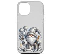 Funny New Years Eve Graphic Women Champagne Drinking GNOME Carcasa para iPhone 12/12 Pro