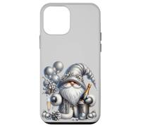 Funny New Years Eve Graphic Women Champagne Drinking GNOME Carcasa para iPhone 12 Mini